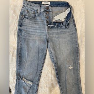 Pistola distressed High-Rise | Size 25